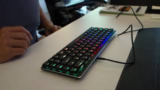 Perixx PERIBOARD 428 Mini Mechanical Keyboard Review [upl. by Nol]