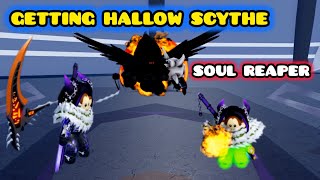 Hallow scythe in Blox Fruits [upl. by Adekan]