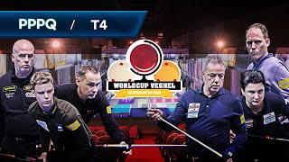 Table 4 VEGHEL World Cup 3Cushion 2022  PPPQ [upl. by Cressler]