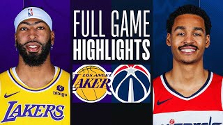 LAKERS at WIZARDS  FULL GAME HIGHLIGHTS  April 3 2024 [upl. by Drewett]