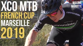 MTB French Cup XCO 2019 Marseille Elite Men Coupe de France VTT Hommes Cross Country XC World UCI [upl. by Funk859]