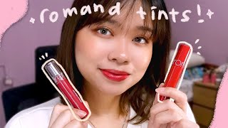 💄 JUICY LASTING TINT VS GLASTING WATER TINT  WHAT IS THE DIFFERENCE [upl. by Lorens]