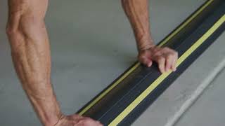 How To  Installing A GaraDry Garage Door Threshold Seal [upl. by Dyolf]