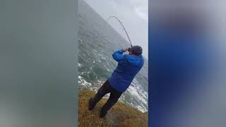 Filey Brigg Fishing LRF HRF Sep 2019 [upl. by Ahsina915]