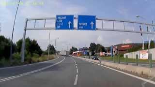 Grenzübergang CZD bei Furth im Wald Juli 2013 Border Crossing Czech Republic to Germany [upl. by Nettle]