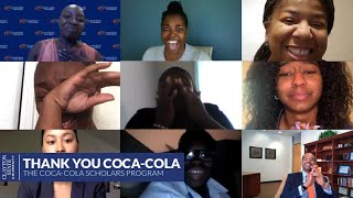 Clayton State University  Coca Cola Scholarship Thank You Video [upl. by Aloise544]