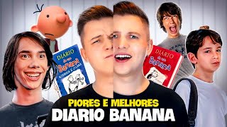 Piores e Melhores DIÁRIO DE UM BANANA [upl. by Allenad]