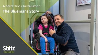 Stiltz Homelifts to the rescue after disability grant disaster for Jasmine 6 The Bluemans Story [upl. by Adnohs]