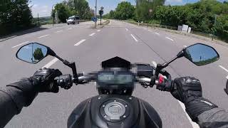 Yamaha MT07 VS Honda CB500F [upl. by Vinnie]