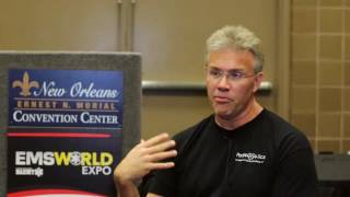 Scott DeBoer Interviews at EMS World Expo 2016 [upl. by Val]