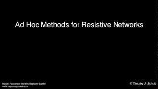 Ad Hoc Methods for Resistive Networks [upl. by Hajidahk158]