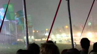 Pukkelpop 2011 heavy storm disaster collapse tent [upl. by Hardden]