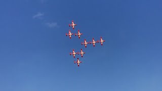 SNOWBIRDS ARRIVE AT AIRVENTURE  OSH24  LFP [upl. by Harned]