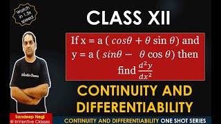 ONE SHOT DIFFERENTIATION CLASS 12 IMPORTANT QUESTIONS  Differentiation Previous Year questions PYQs [upl. by Meir]