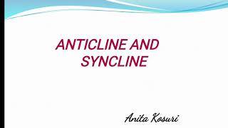 Anticline and Syncline  ICSE 6th Geography [upl. by Salohcin282]