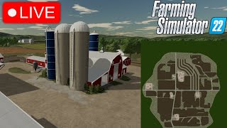 AUTUMN OAKS FS22 FIRST LOOK Live  Westby Wisconsin 4x  Farming Simulator 22 [upl. by Eneres959]