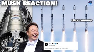 SpaceX just did something never done beforeMusk Reaction [upl. by Elias]