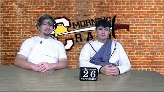 S3E9  Canastota Morning Show  92624  Homecoming Week [upl. by Eimot599]