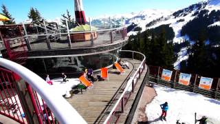 Panorama Kitzbühel Berg Mountain Hahnenkamm Kitzbühel Österreich Austria [upl. by Dodge435]