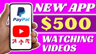 Get Paid 500 Per Day To Watch YouTube Videos  Earn FREE PayPal Money For Watching [upl. by Yrem]