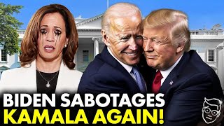 Biden Gets REVENGE Holds Surprise Press Conference as Media CUTS AWAY From Kamala Rally  SABOTAGE [upl. by Lateehs148]