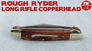 Rough Ryder Long Rifle Copperhead Pocket Knife RR555 [upl. by Carberry]