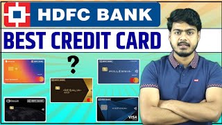 Best HDFC Bank Credit Cards  Best 5 hdfc credit cards for you [upl. by Nek464]