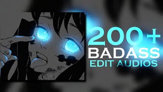 200 badass edit audios because you need them💖🔥 [upl. by Ricardo]