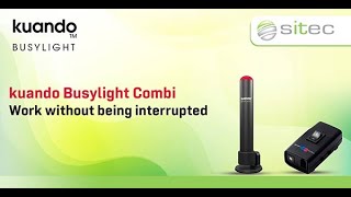 kuando Busylight Combi  Work without being interrupted [upl. by Dirgni111]