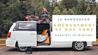 VAN  CAMPER VAN Aménagement des minivans  Louer une van avec Le Baroudeur [upl. by Glen781]