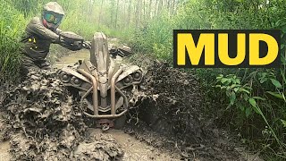 2021 Can Am Renegade 1000 XMR Was Made For MUD Full Throttle Mud Action [upl. by Mcgaw511]