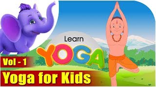 Yoga For Kids in Hindi  Vol 1 All Standing Postures [upl. by Kyne915]