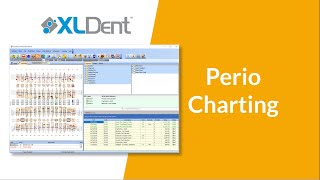 XLDent Dental Software Demo  Perio Charting [upl. by Vacuva374]