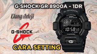 How to set the time on Casio GShock G7900 3194Full settings tutorial [upl. by Fifi]