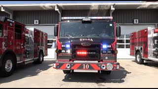 Voter Investment Brings New Fire Trucks to Tulsa Streets [upl. by Ayanat174]