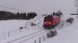 Br 245 006 mit Dostos am 300115 [upl. by Jolene]