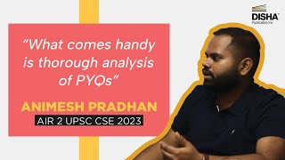 AIR 2 Animesh Pradhan Explains How To Crack UPSC  Best Preparation Strategy For UPSC  Real Story [upl. by Hajidak350]