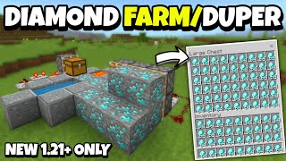 NEWEST Unlimited Diamond FarmDuper for Minecraft 121 Bedrock  Only for 121  DiamondsXp 😱 [upl. by Eneladgam]