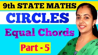 CIRCLES AND LINESCHAPTER 5PART 59TH STATE MATHSCIRCLESMATHS CLASS 9 CIRCLESCLASS 9 MATHS STATE [upl. by Sirromaj]