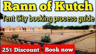 Rann Utsav tent city booking process  Ahmedabad 1 day tour  Bhuj to Kolkata journey vlog [upl. by Eissoj843]