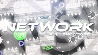 SHOWCASE Network Extreme Demon by Amza and Agat3  Geometry Dash [upl. by Anole579]