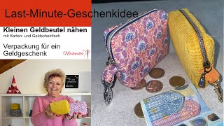 Kleiner Geldbeutel mit Karten und Geldscheinfach [upl. by Lareena]