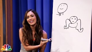 Pictionary with Megan Fox Nick Cannon and Wiz Khalifa – Part 1 [upl. by Quigley]