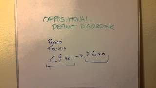 Introduction to Oppositional Defiant Disorder ODD [upl. by Hartman347]