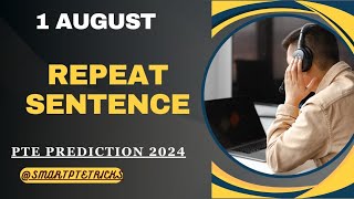 PTE Speaking Repeat Sentence July 2024  repeat sentence practice pte [upl. by Laufer]