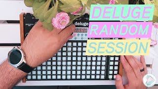 Synthstrom Audible Deluge  Making a beat  Random [upl. by Petrine126]