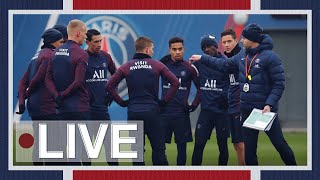 ⚽️ Lentraînement veille de SaintEtienne  Paris SaintGermain 🔴🔵 [upl. by Jones]