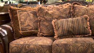 Ashley Fresco Antique Sofa and Loveseat Set [upl. by Manda]