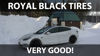 Royal Black studless winter tires review [upl. by Tera]