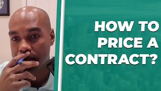 How do you Price a Bid and Win a Government Contract  Eric Coffie [upl. by Natie]